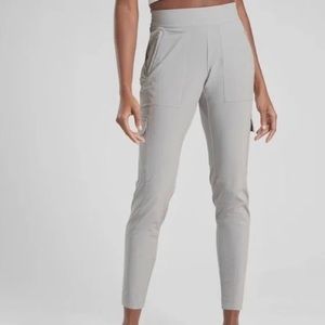 ATHLETA Chelsea Cargo Lined Pant - light grey